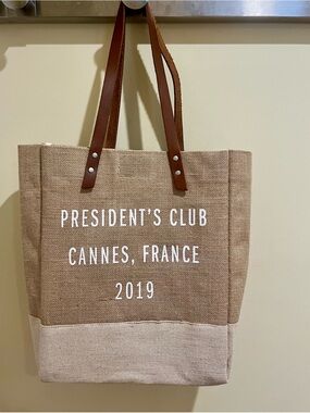 NWT Apolis Cannes France Market Tote